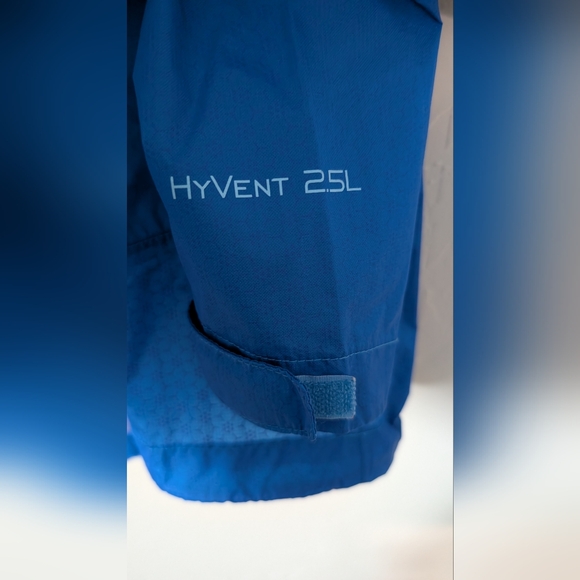 The North Face Women's HyVent 2.5L Rain Jacket Hooded Lightweight Size XS Blue - Picture 7 of 8